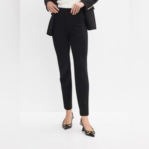 Joseph Ribkoff Black Straight Leg Pants